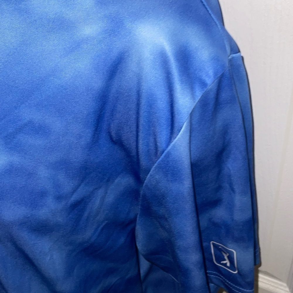 Men’s used PGA tour cloud blue golf polo shirt size XL Pre own items are as is a - Picture 4 of 5